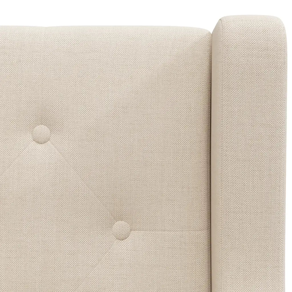 Poltrona | Sedia Relax Bianco Crema in Tessuto
