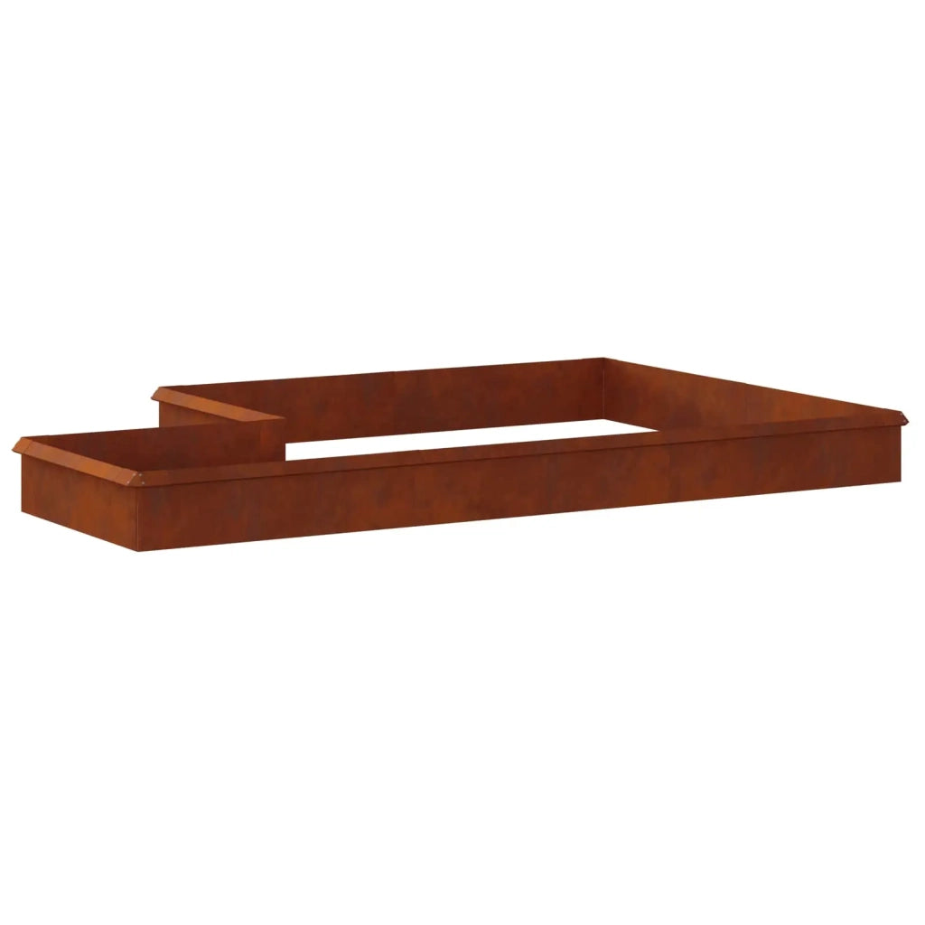 Recinzioni per lumache 16 pcs Ruggine 874890