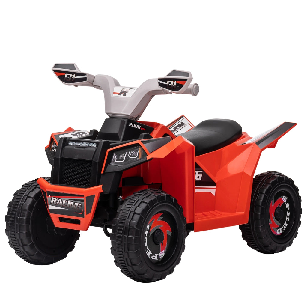 Quad elettrico per bambini ¨C zephmum ¨C 70x41.5x48.5 cm Rosso