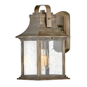 Applique esterno Grant Quintiesse bronzo ossidato E27 60W