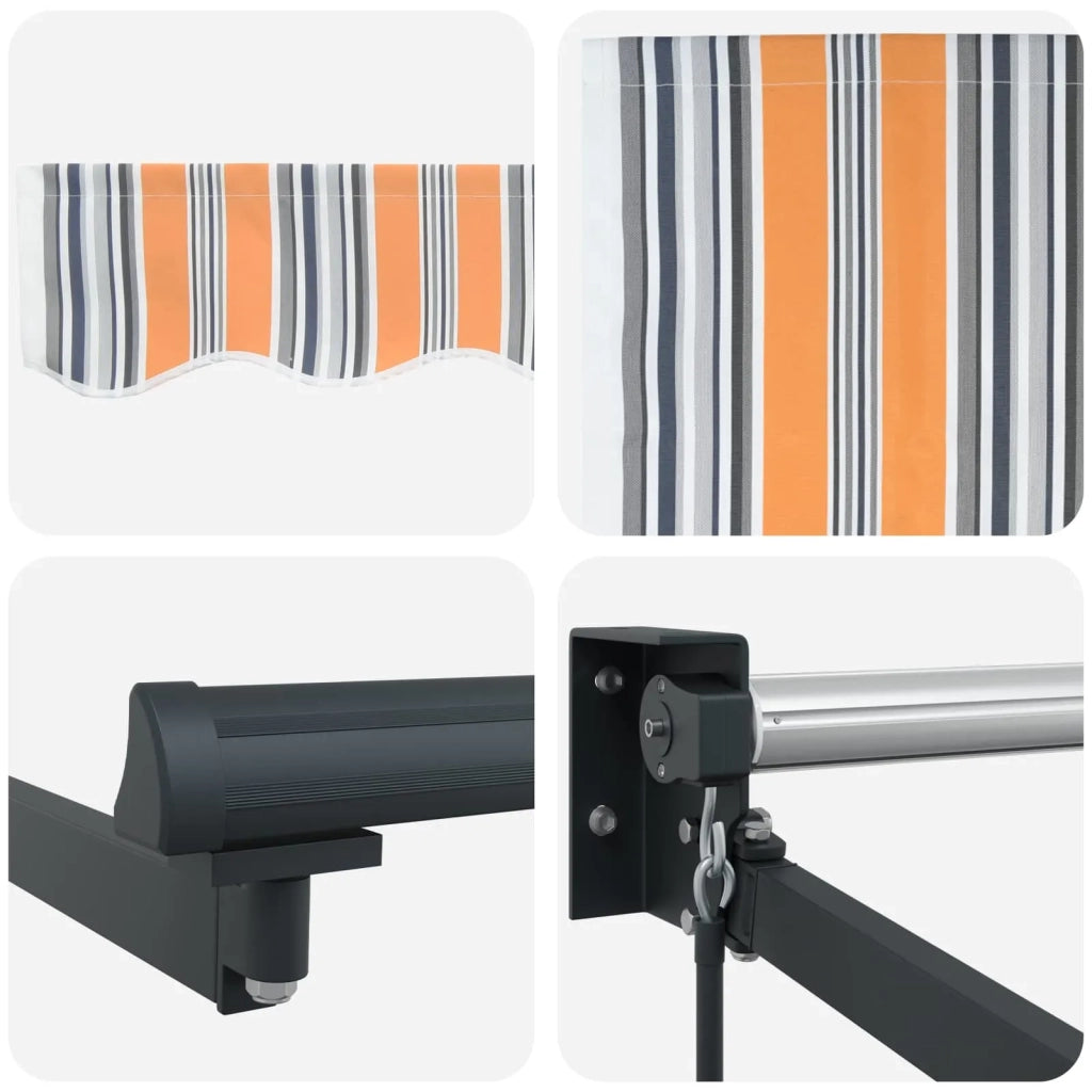 Tenda Retrattile Multicolore 450 × 300 cm 3330937