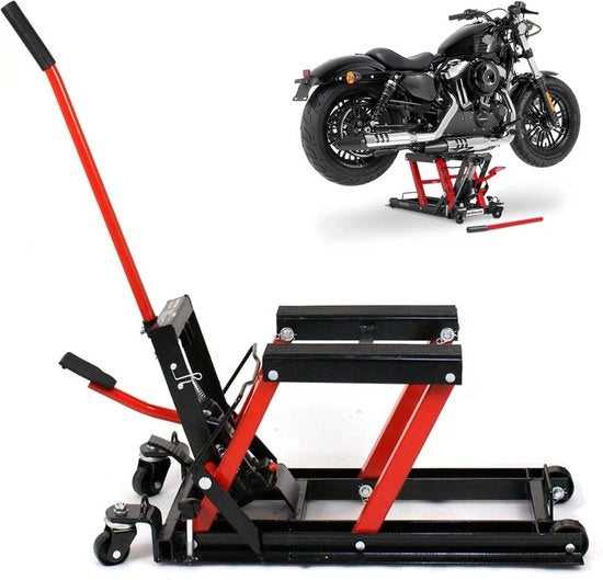Motorlift - Tavolo di sollevamento motorizzato - Tavolo di sollevamento - Idraulico - Capacità di sollevamento 680kg - Pedale a pedale