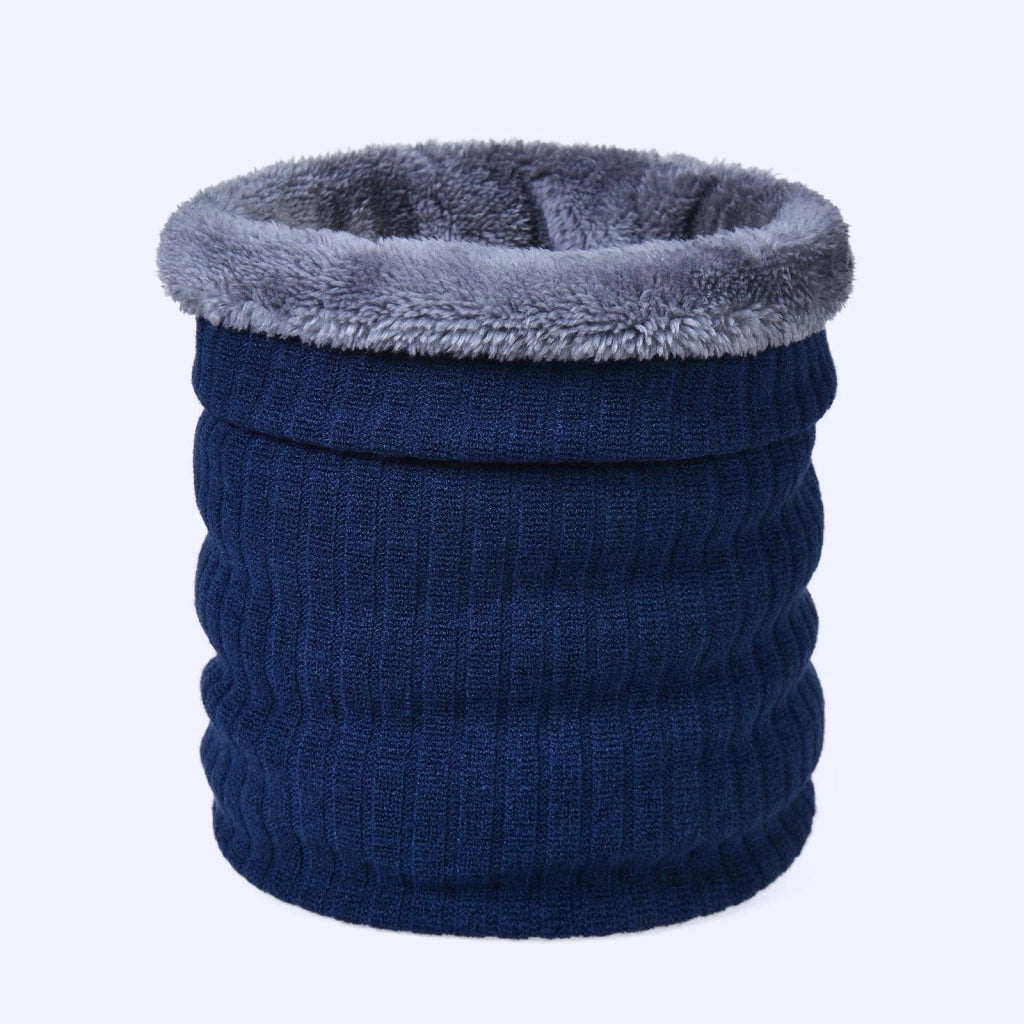 Scaldacollo coordinato per coppie, foderato in pile, a doppio strato, ideale per il ciclismo invernale all'aperto, per proteggere il collo e tenerlo al caldo.