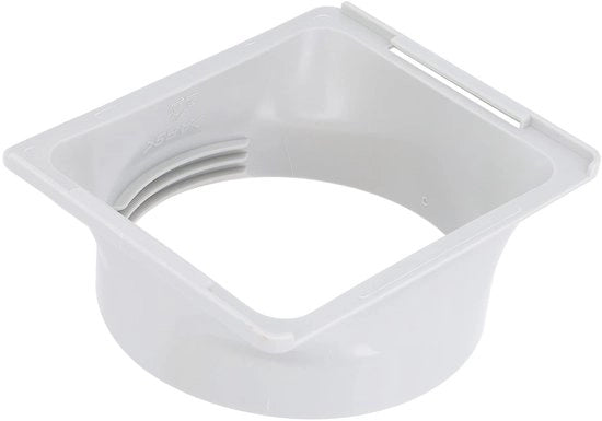 Adattatore di scarico per climatizzatore - Connettore per climatizzatore - Bianco - Connettore di scarico per climatizzatore - Adatto per tubo di 150 mm - Connettore per climatizzatore