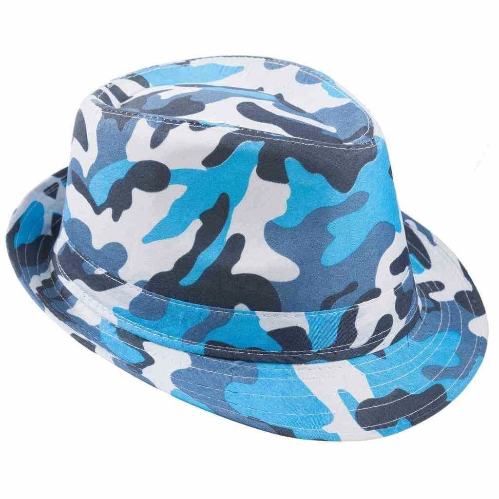 Cappello fedora mimetico 58