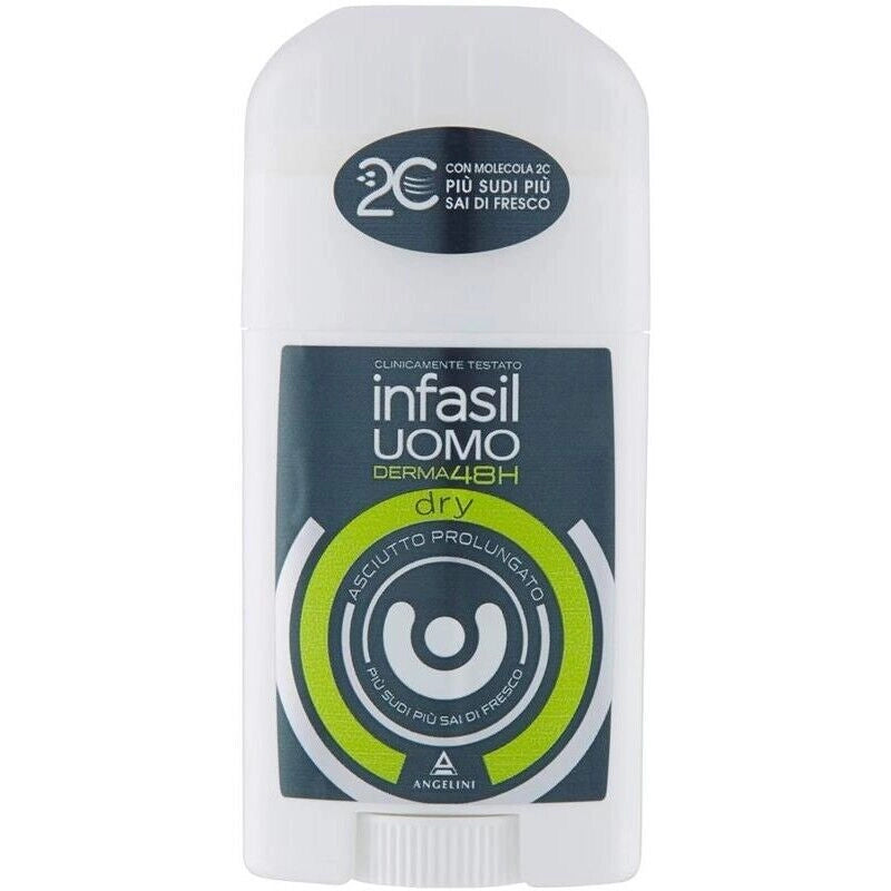 INFASIL DEODORANTE STICK DRY UOMO IN FORMATO DA 40 ML