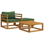 3 pz Set divano componibile con cuscini 42028316