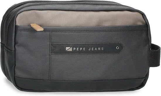 Borsa a mano Nero/Bianco Unico - Borsa per trucco per uomini avventurosi