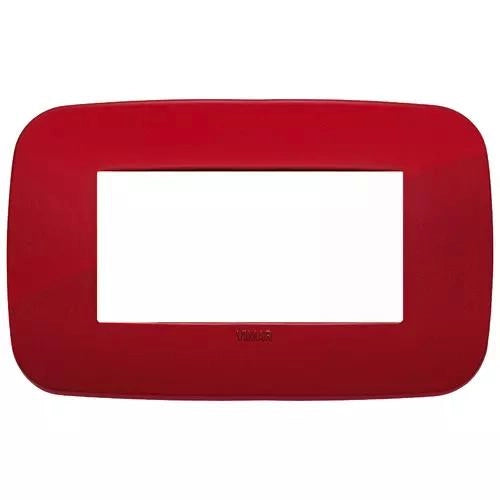 VIMAR ARKE - PLACCA ROUND 4M ROSSO