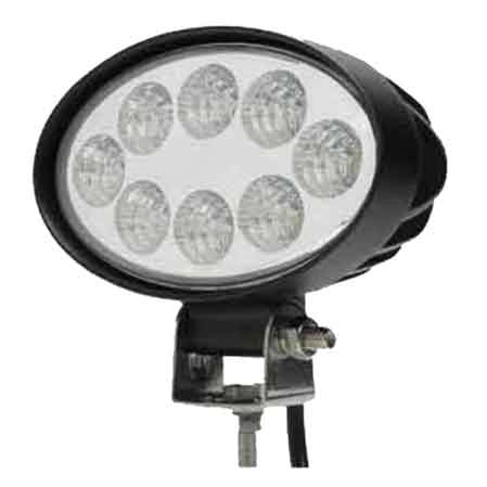FARO DA LAVORO A LED OVALE 24W - 2800Lm - 6000K