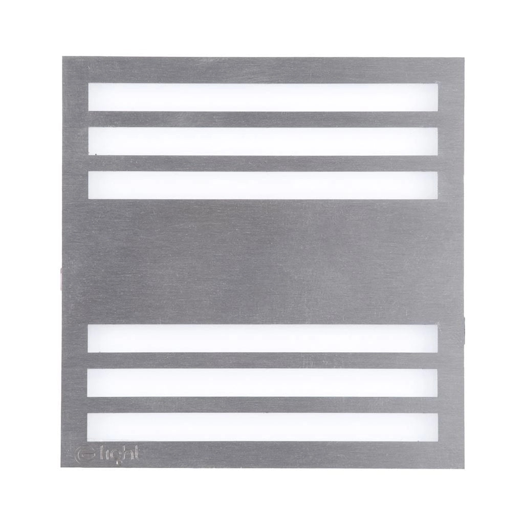 Lampada segnapasso LED Eko-Light Pepers 0,6W 4000K argento