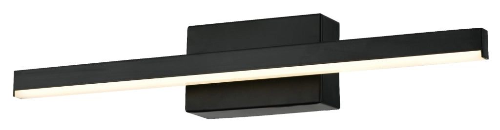 Applique Linea nera 40 cm LED 5W 4000K IP44 Reality