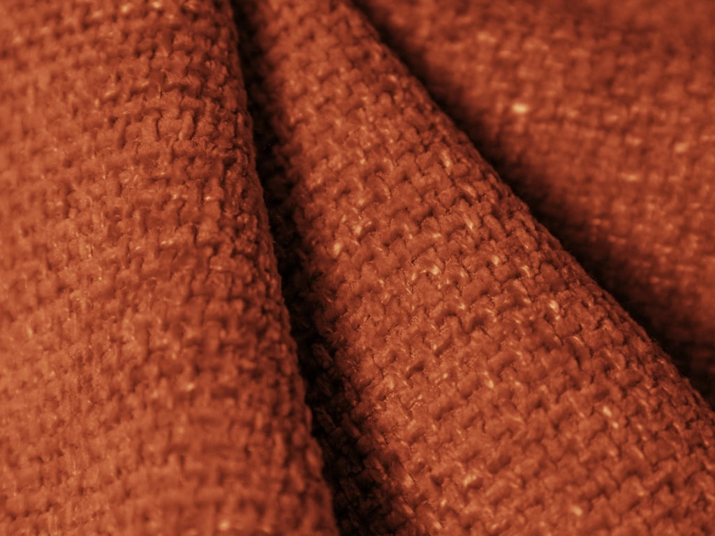 Cosmopolitan Design - Divano "Arendal" 4 posti in ciniglia terracotta 