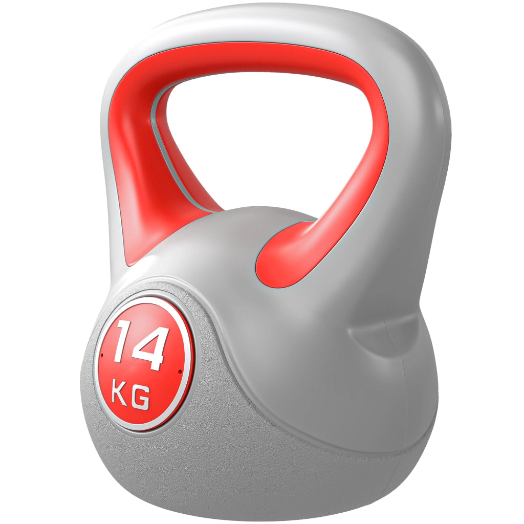 Kettlebell 14 kg ¨C zephmum ¨C rosso, 26x18x32 cm