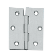 CERNIERA LIBRETTO 25X25 CROMATA BUTT HINGE MM.30X30