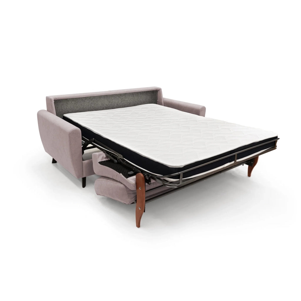 Callisto Divano letto matrimoniale 188 cm rosa