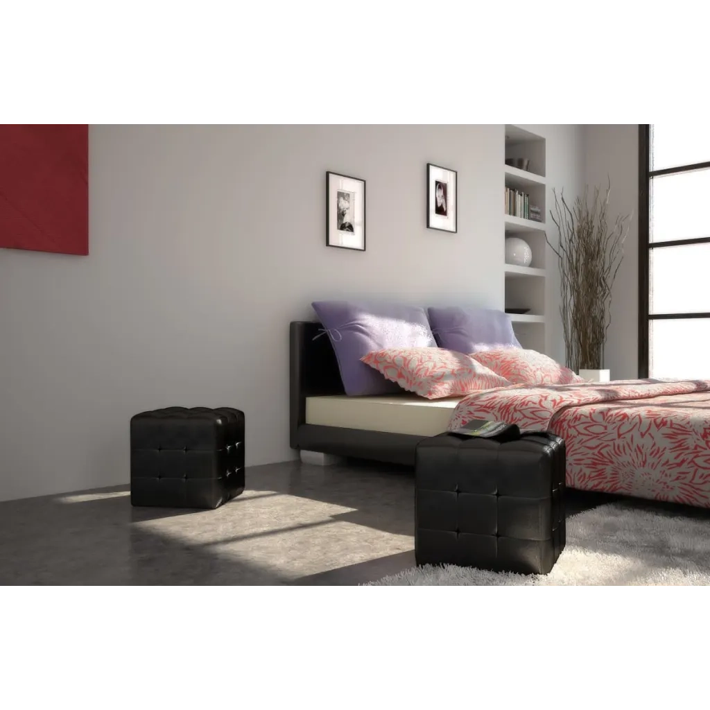 Sgabelli a Cubo Neri CFW8516932