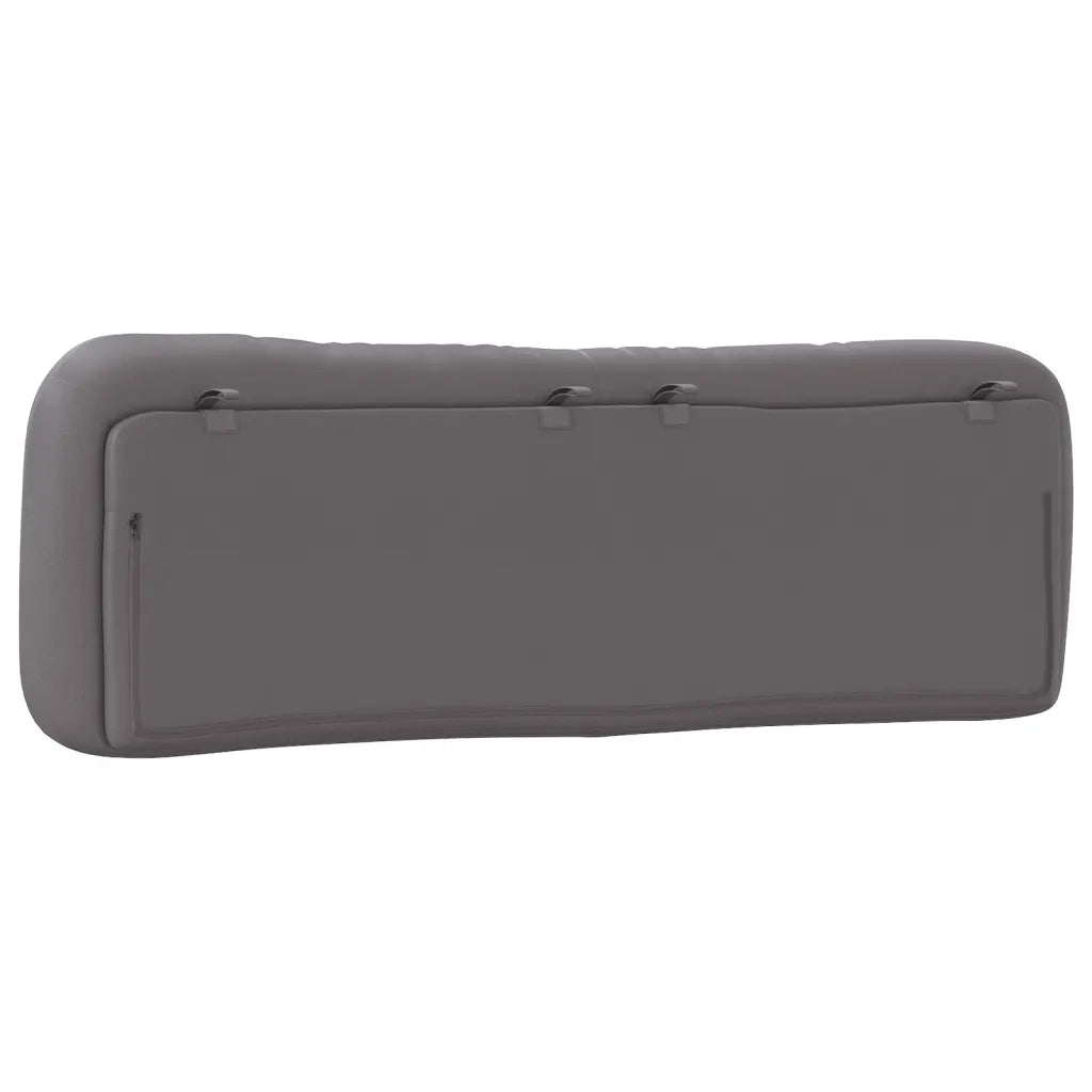 Cuscino Testiera Hvar Grigio 160 cm in Similpelle 374598