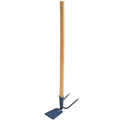 Zappino quadro con punta e manico in legno 120 cm