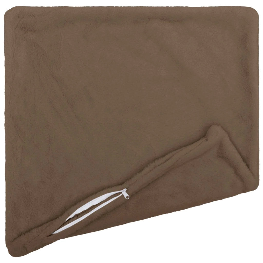 Federa 2 pz HEERLEN Marrone Chiaro 80 x 80 cm 913787