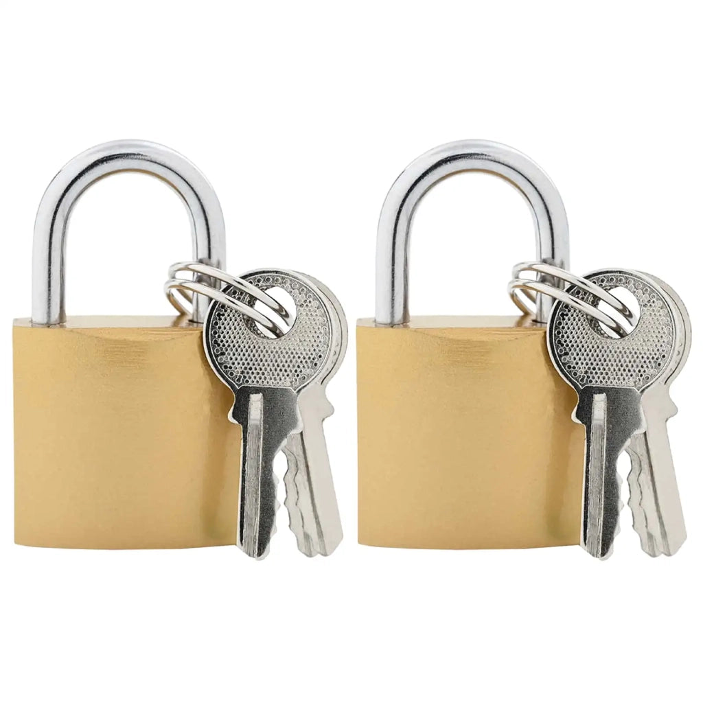 U Lock con Chiavi 2 pcs Ottone Ferro 42021894