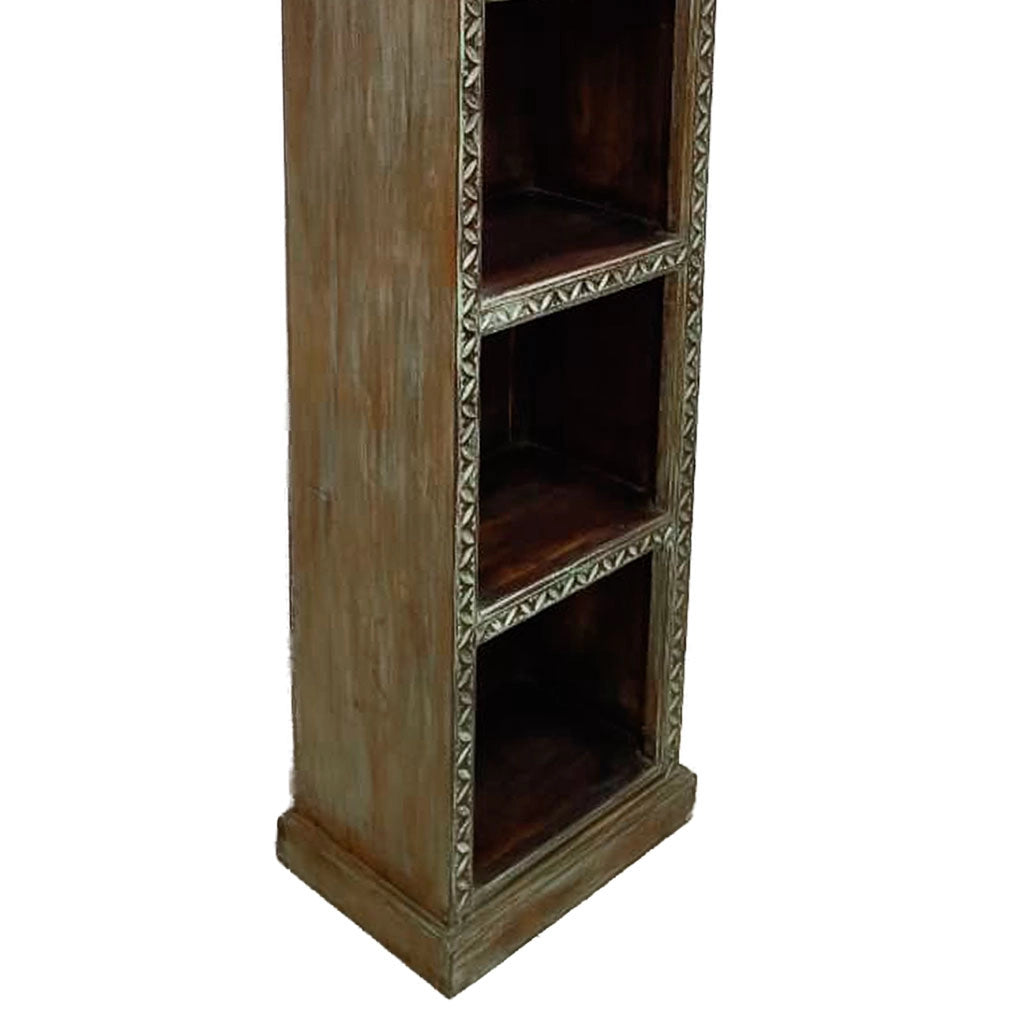 Libreria in legno artigianale, 51x35x183h cm
