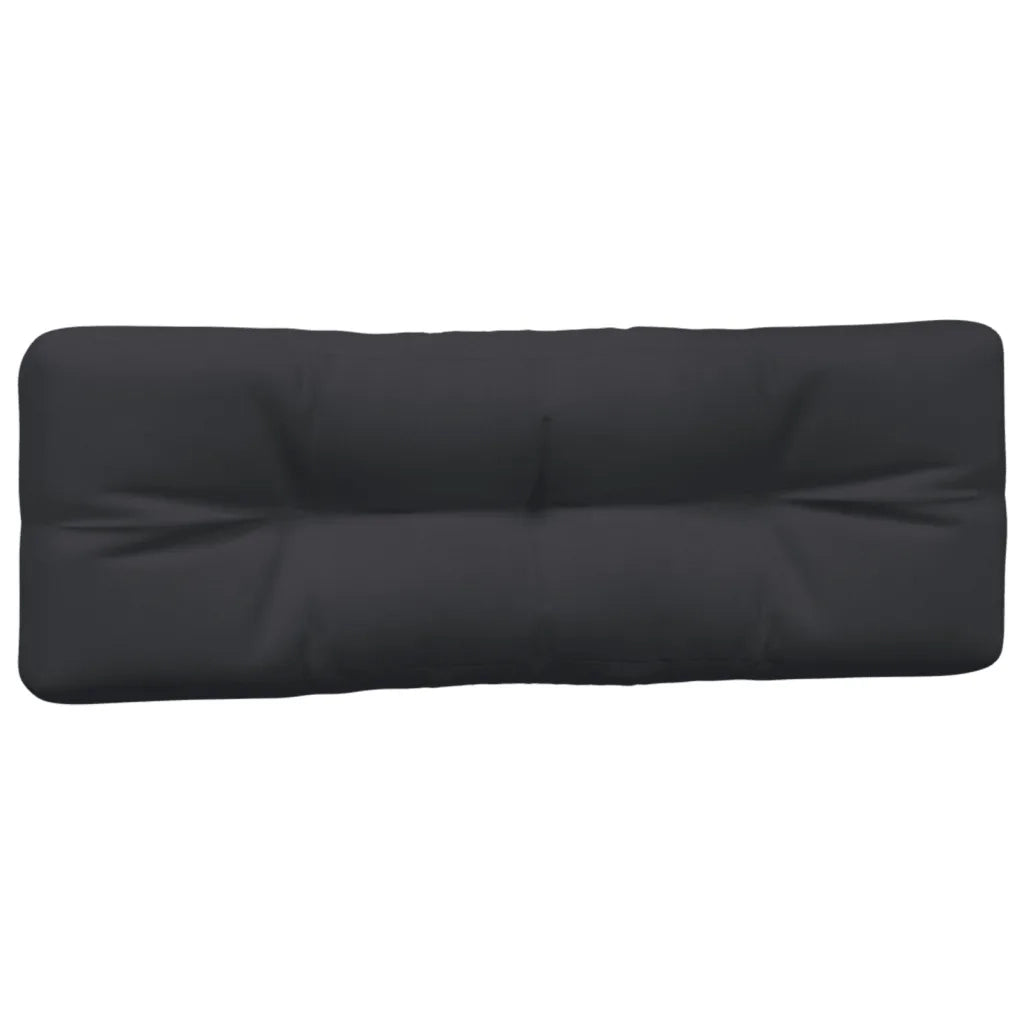 Cuscini per Pallet 5 pz Neri in Tessuto 360784