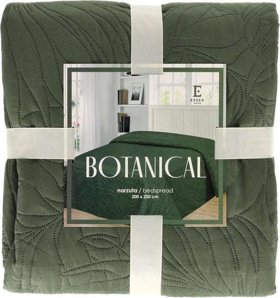 Sprei 200 x 220 cm - Moderno e confortevole - Verde