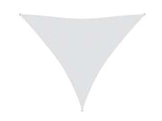 VELA OMBREGGIANTE HDPE TRIANGOLARE BIANCA  mt.5x5x5    VETTE