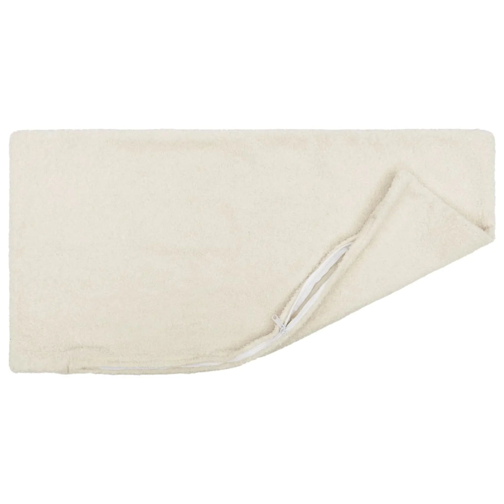 Federa 2 pcs HEERLEN Crema 40 x 80 cm Bouclé 909940