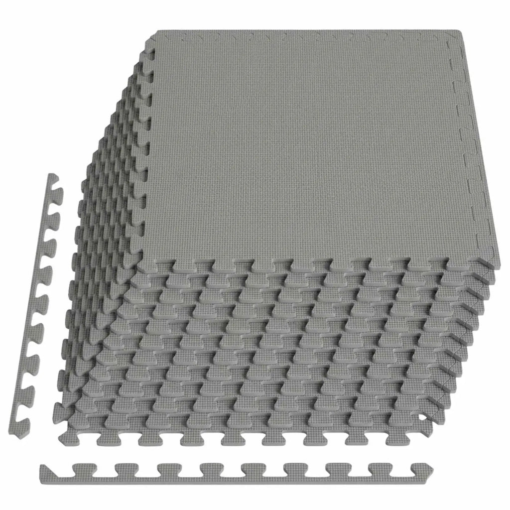 Tappeti 12 pcs Grigio 4,32 m² Schiuma EVA 42040717