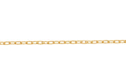 Catenella Ad Anelli Ottone 10X6X1,3 Lunghezza 2 Metri Set 5 Pezzi - Masidef