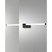 Ago Applique Nero Fabas Collezione AGO 1 Luce Led Calda Design Moderno 3000K