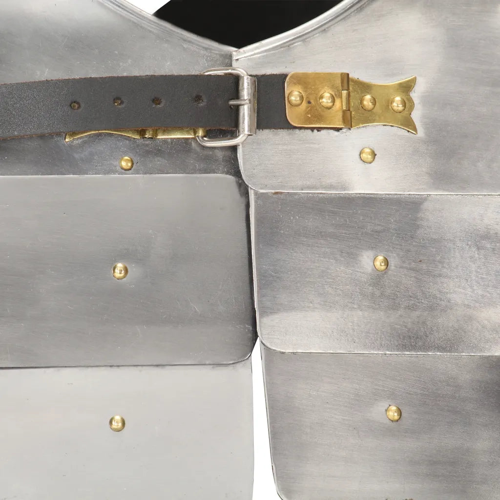 Armatura da Soldato Romano LARP in Acciaio Argento cod mxl 68988