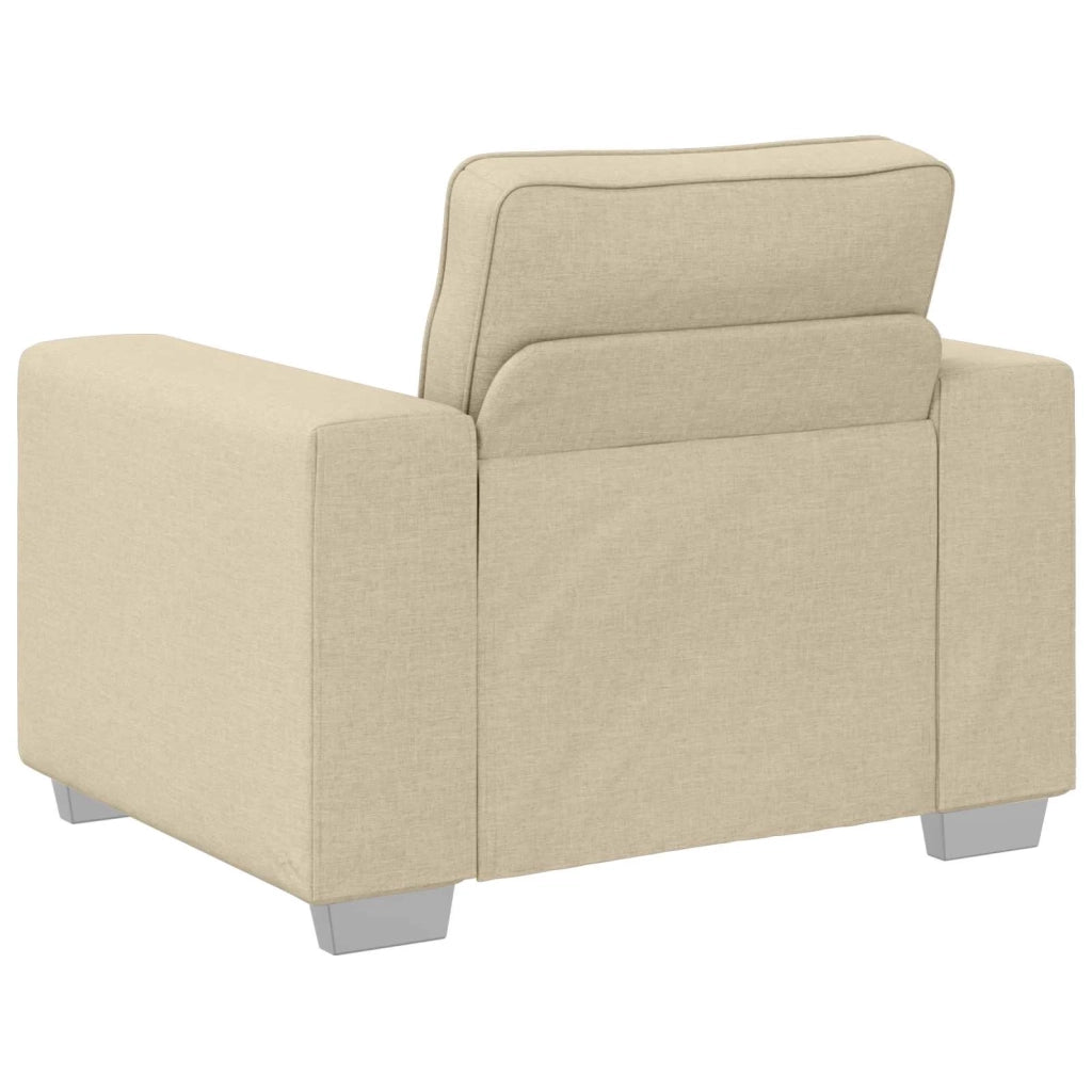Divano-Sofa-Divanetto Crema 100 x 77 x 82 cm Tessuto