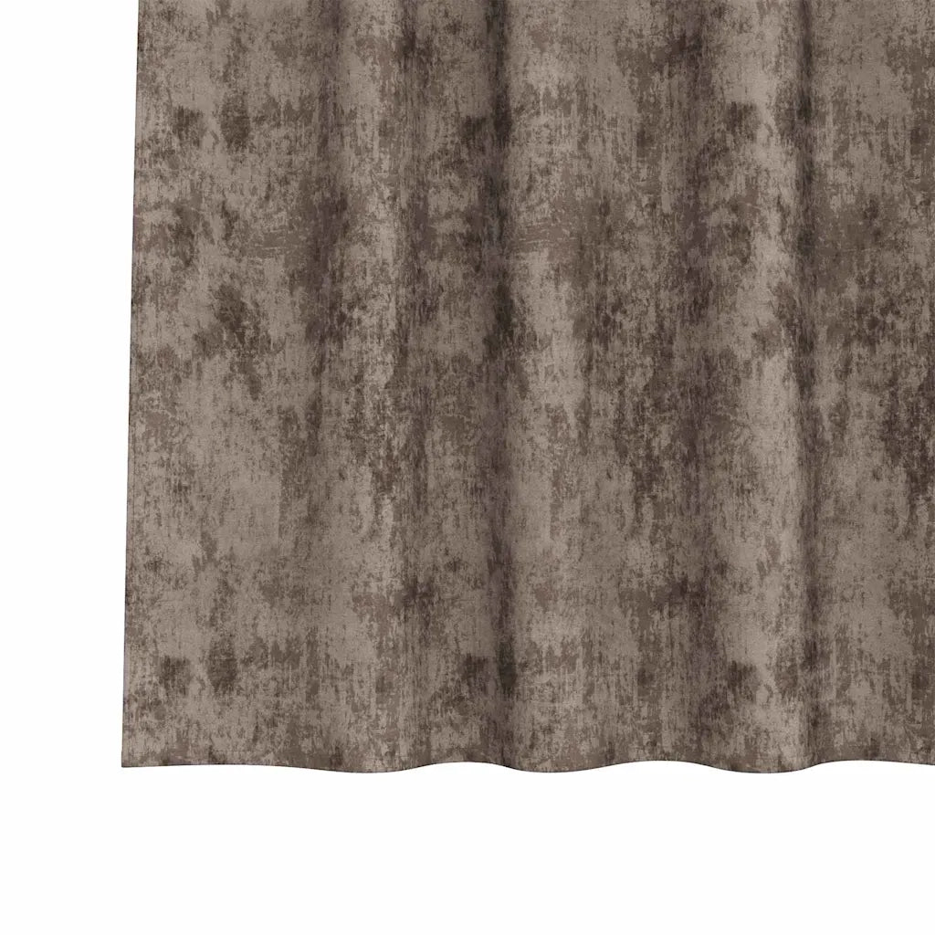 Tende in Velluto 2 pcs Cappuccino 140 x 140 cm Velluto 4107738