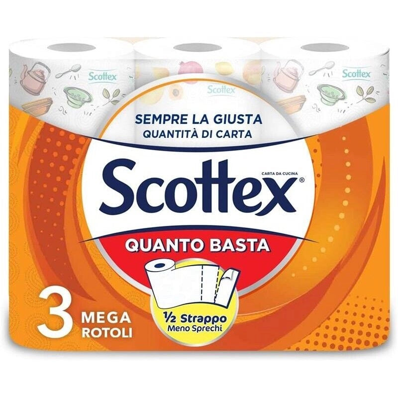 CARTA CUCINA SCOTTEX 3PZ QUANTO BASTA