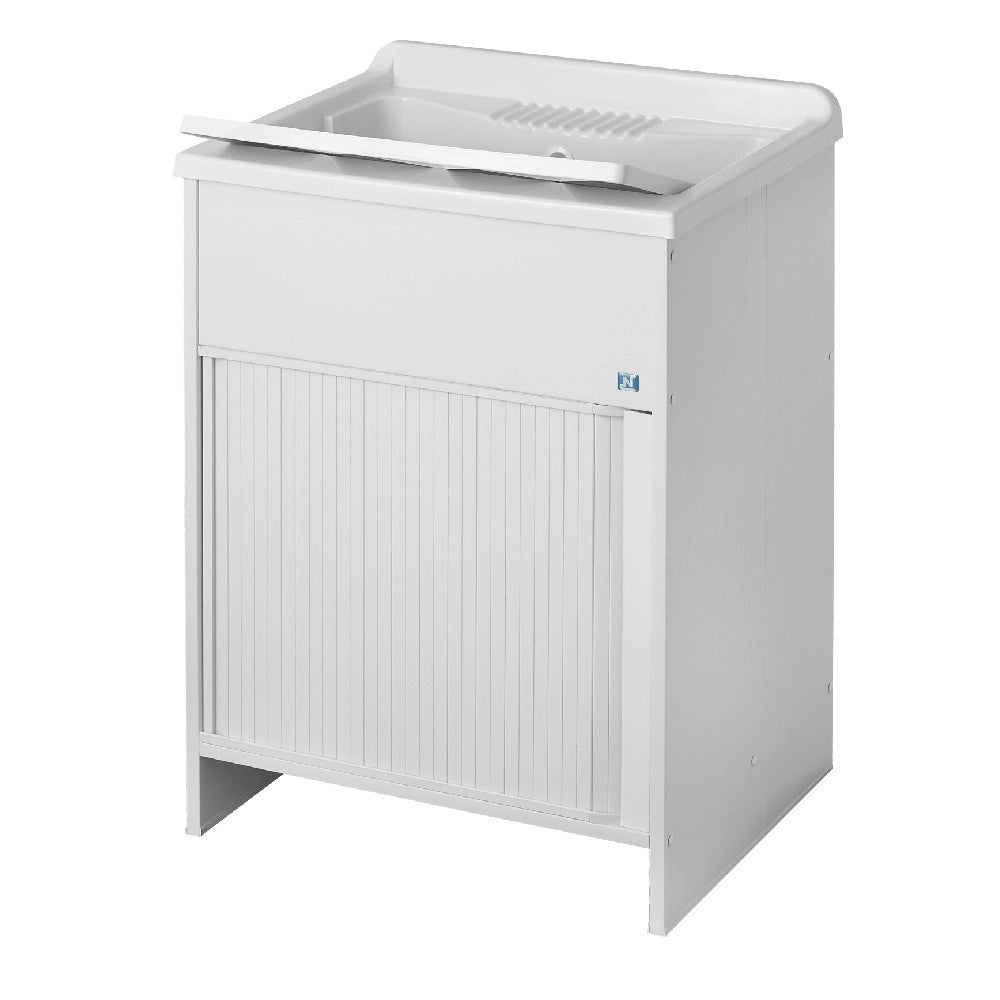 Lavatoio in resina con kit di montaggio 60 x 50