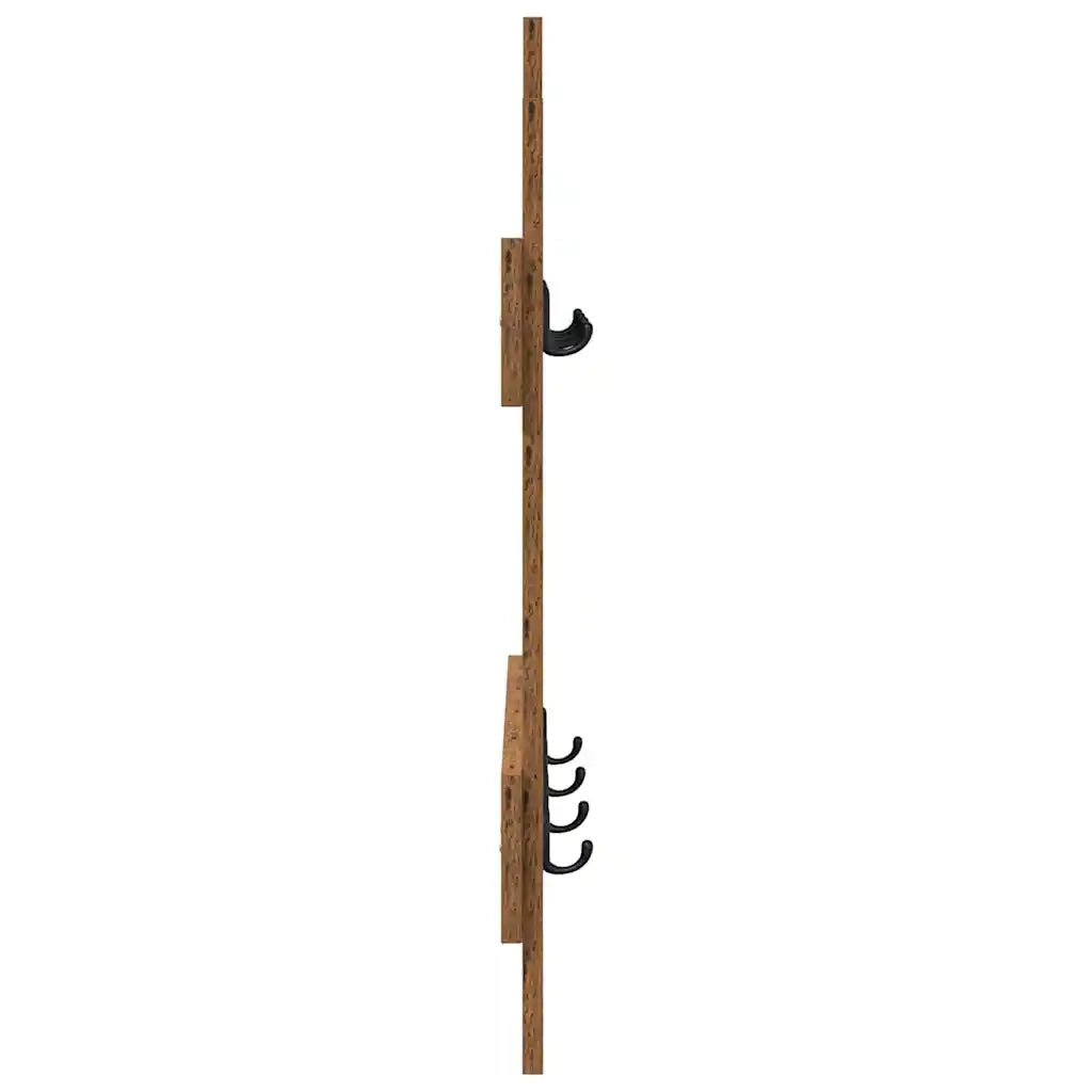 Appendiabiti a muro Legno vecchio 60 x 3 x 82 cm 874481