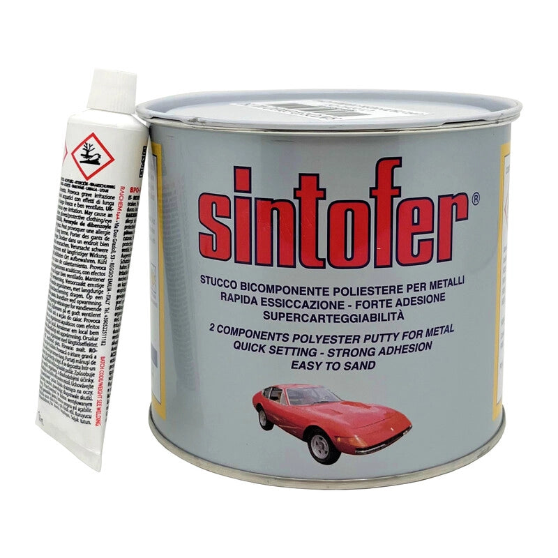 STUCCO PER METALLO 'SINTOFER' 500 ml - Grigio - SINTOLIT