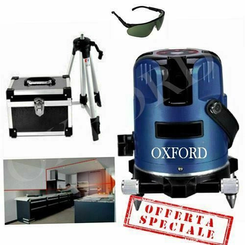 LIVELLA LASER TRACCIATORE AUTOLIVELLANTE 360Âº ROTAZIONE BOLLA DIGITALE MAGNETICA