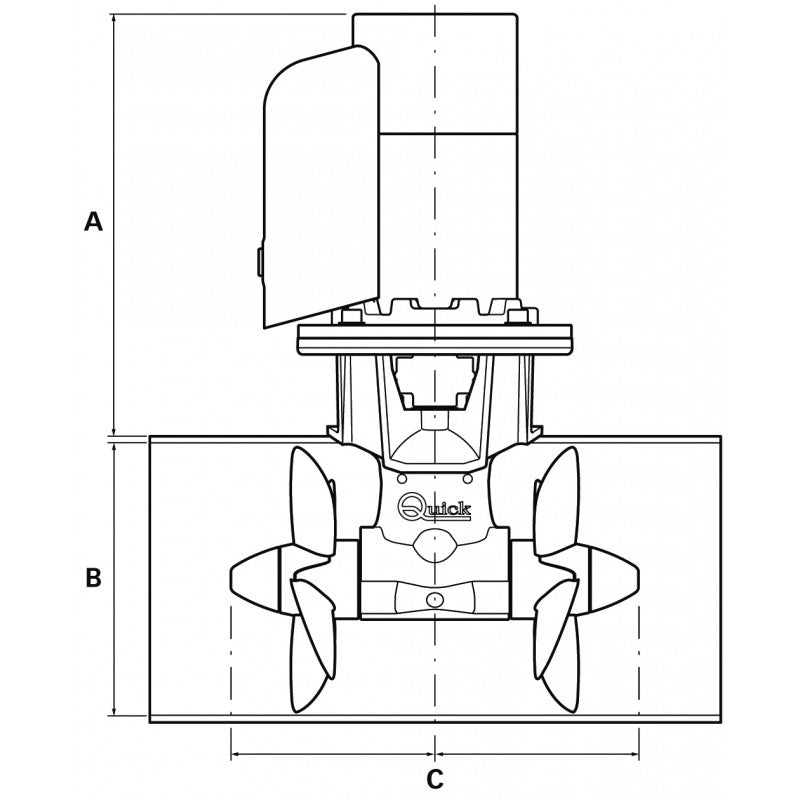 ELICA BTQ 185-65kg 12V