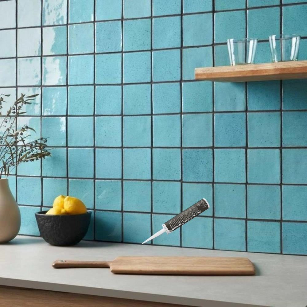 Silicone sigillante decorativo piastrelle mosaici giunture fughe colorato 310 ml *** colore- n 26, confezione 1