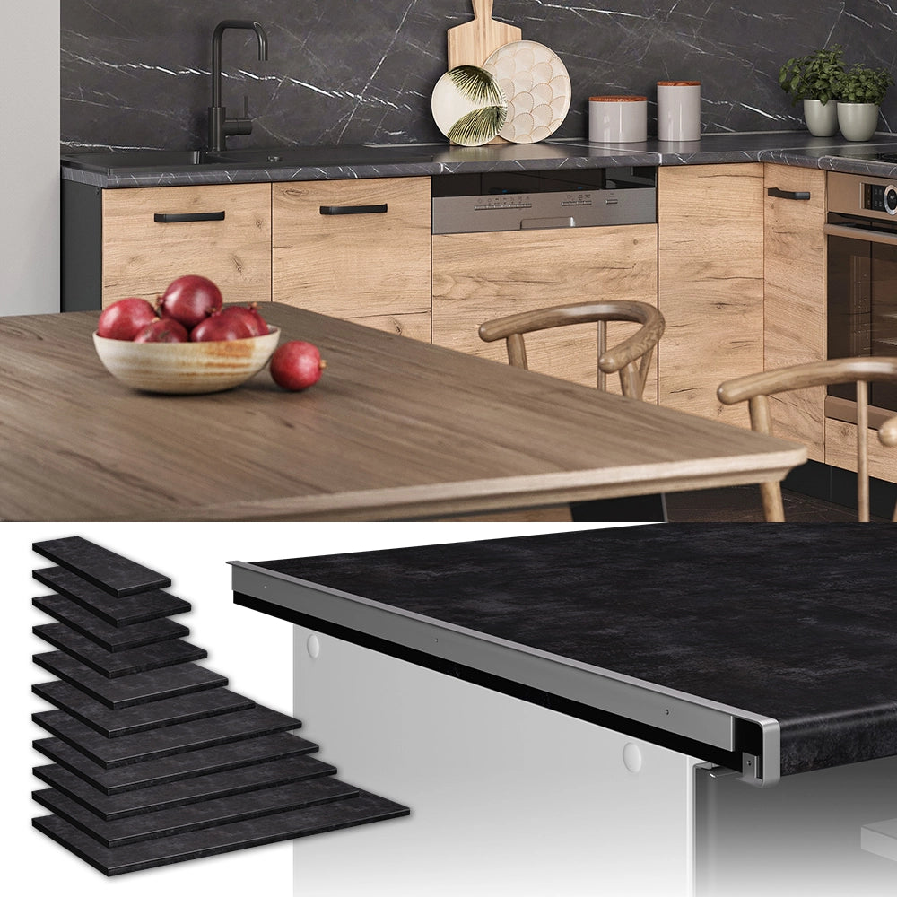 Vicco Top cucina Antracite 100 cm