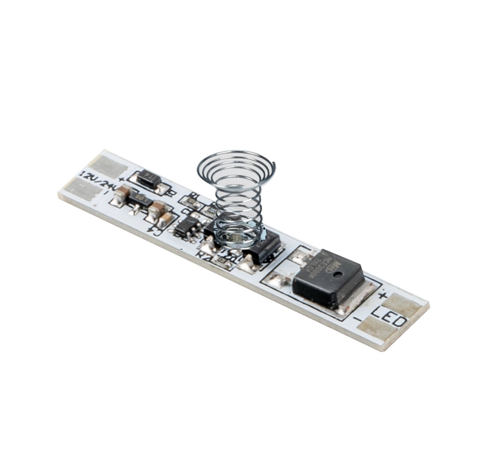 STRIP-TOUCH-W SCHEDA PULSANTE TOUCH PER STRIP SINGOLO COLORE INPUT DC4V-24V OUTPUT DC12V-24V 60 E 120W 5A MAX 4,7X0,9X0,4CM