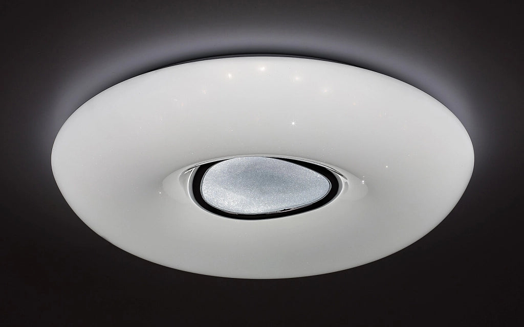Plafoniera LED dimmerabile Tayla Rabalux 50cm bianca