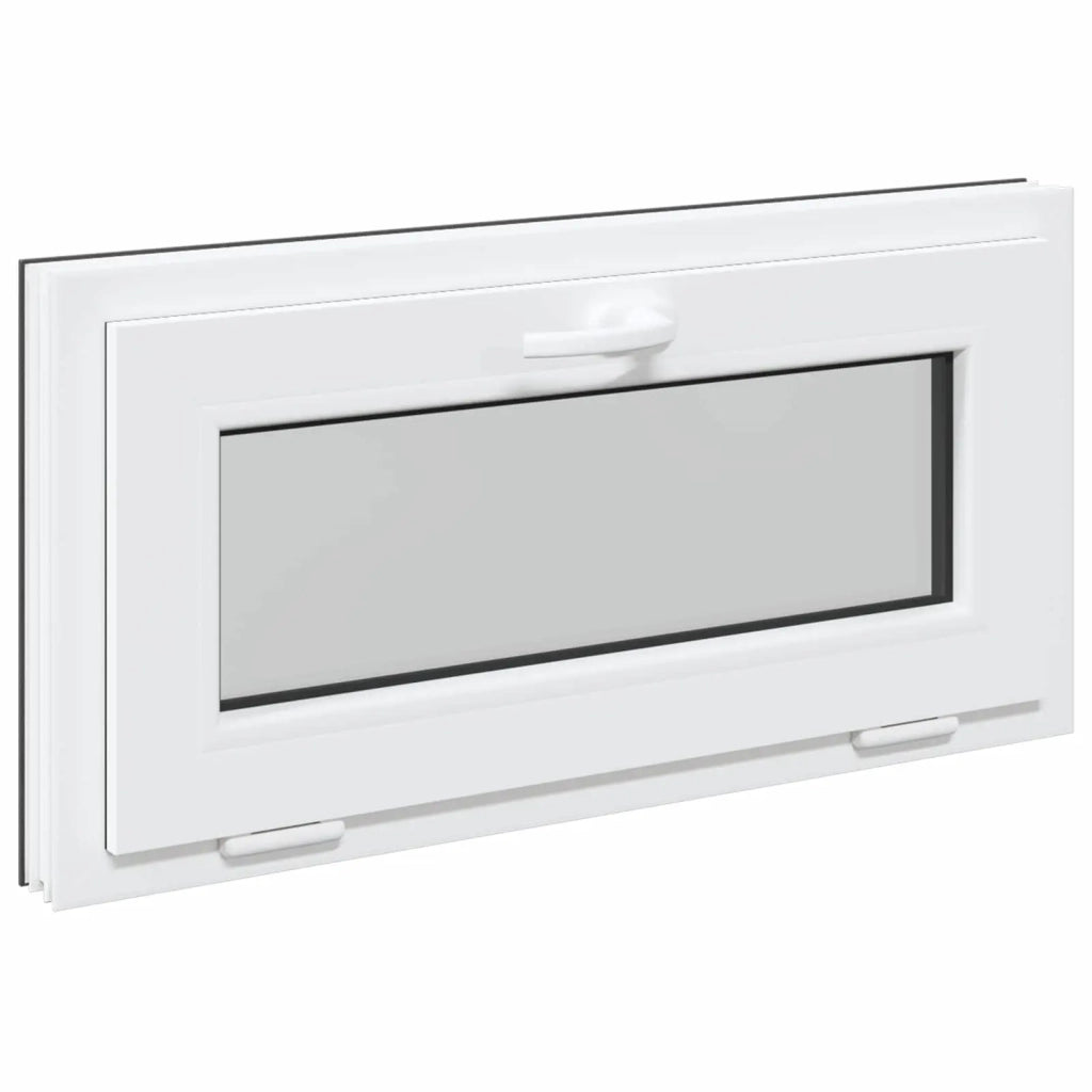 Finestra per Soffitta RISOR 80 x 40 cm PVC e Vetro Antracite 42052415