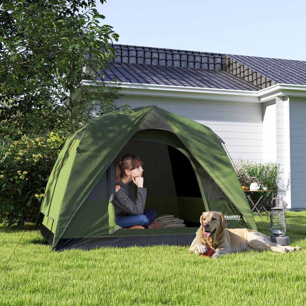 Tenda da Campeggio ¨C Minimal ¨C Verde 2x2x1.35m