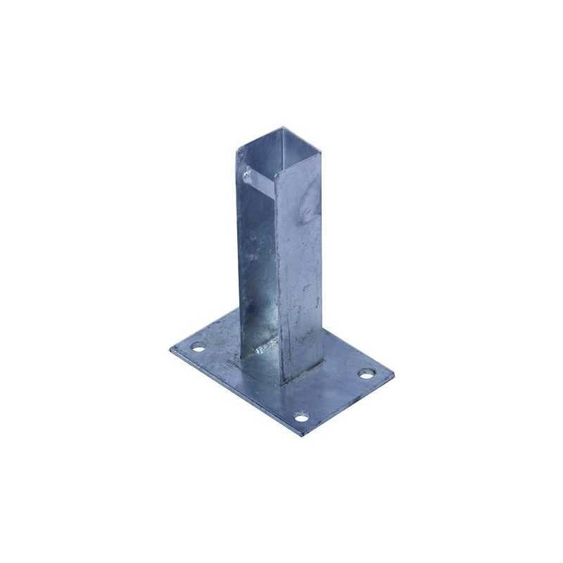 Basi per Pali Vigor Zincato Base 15X10 Mm. 50X50