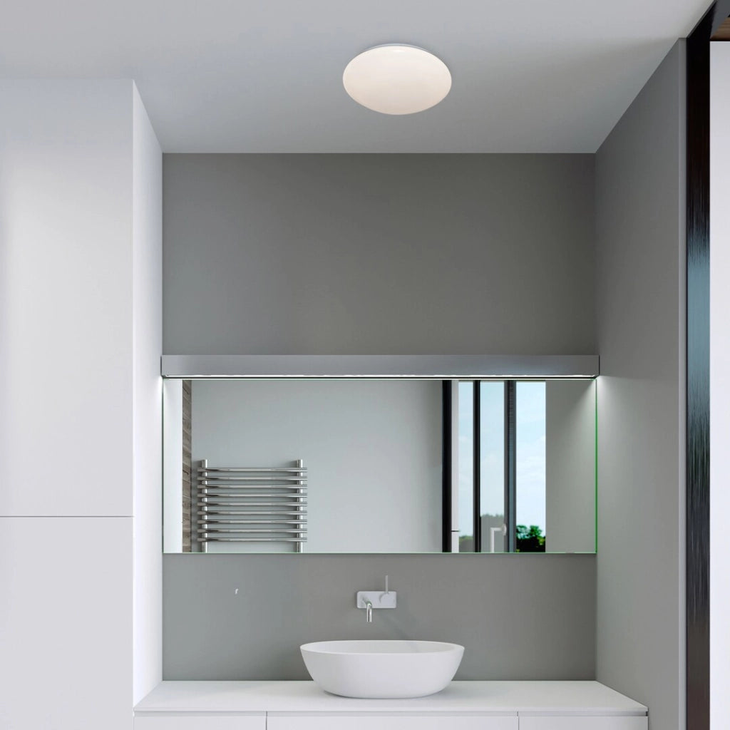 Plafoniera LED rotonda 33,5cm 18W bianca IP44 Rabalux